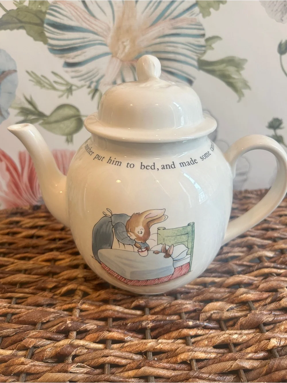Wedgwood Peter Rabbit Teapot, Beatrix Potter Decor